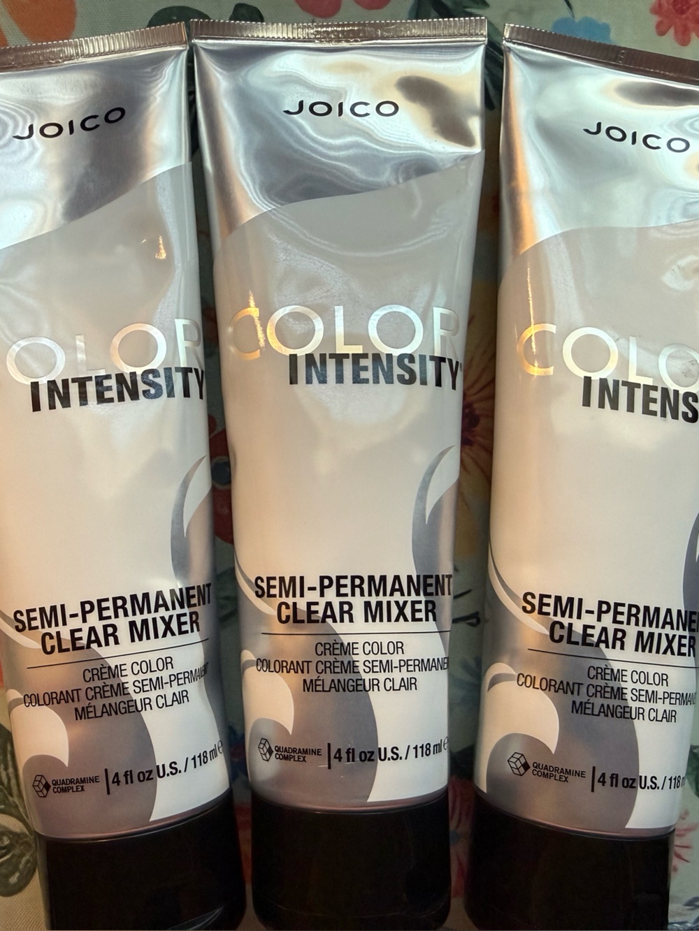3 Pack Joico Semi-Permanent Clear Mixer - Silver and White